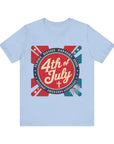 Rejoice Blessed Memories Faith; 4TH of July Tee