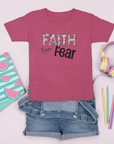 Faith Over Fear & Girl's Tee